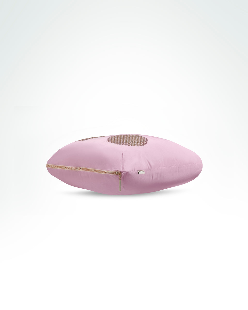 chintamani sugared rose silk cushion <br> <i>  one jewel to answer every wish</i>