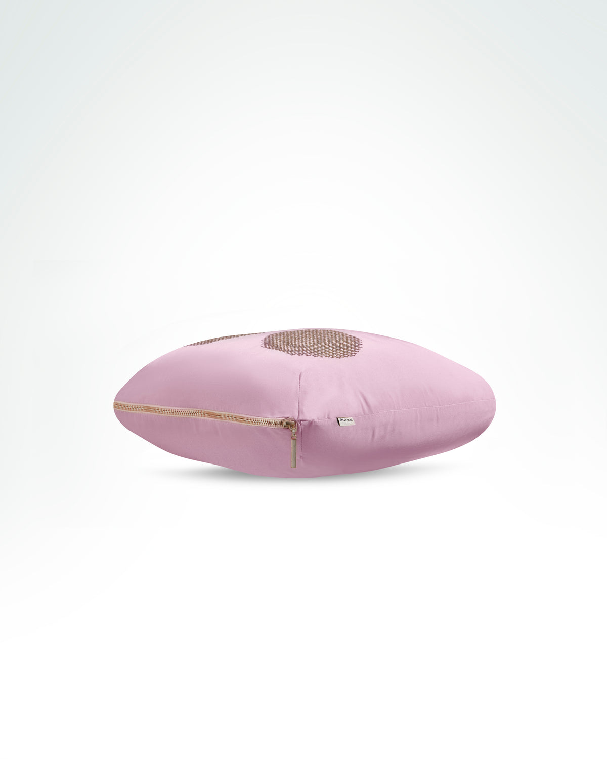chintamani sugared rose silk cushion <br> <i>  one jewel to answer every wish</i>