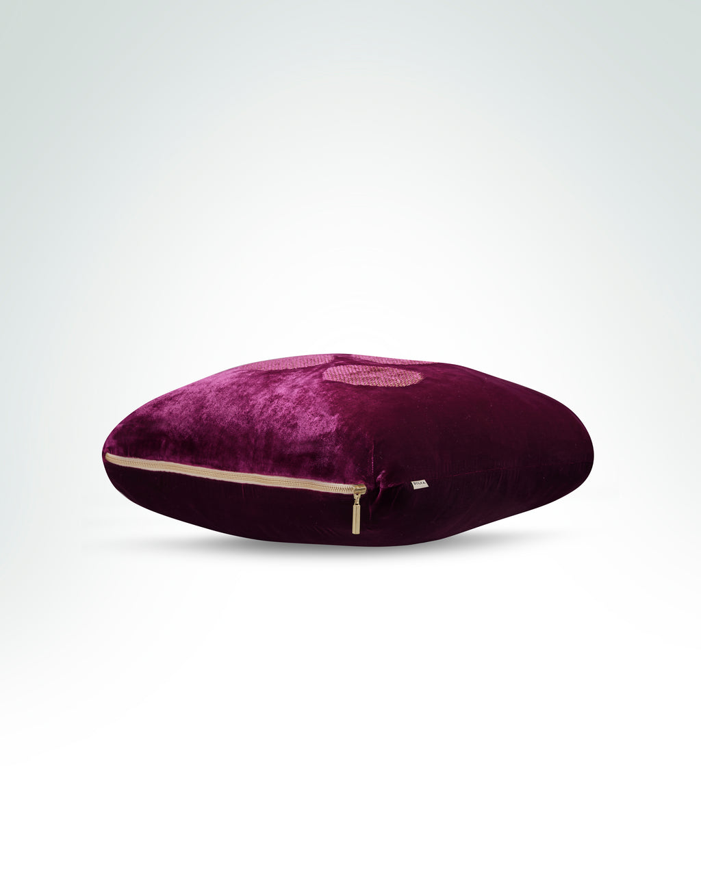 chintamani velvet cushion<br> <i> one jewel to answer every wish</i>