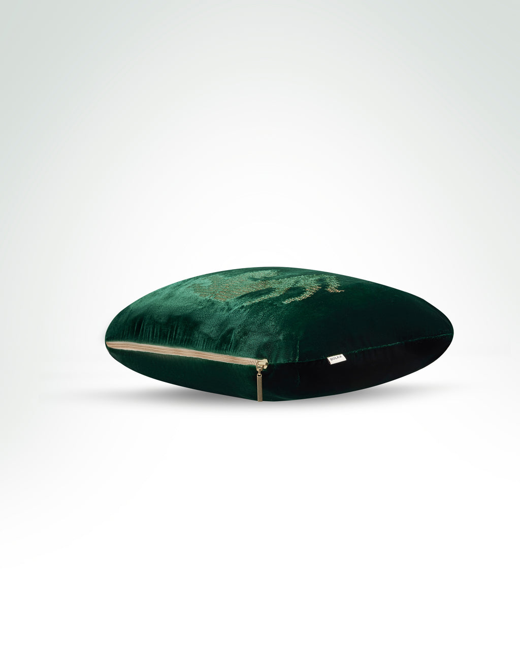 leopard caledonian pine velvet cushion <br> <i> answering to no one</i>