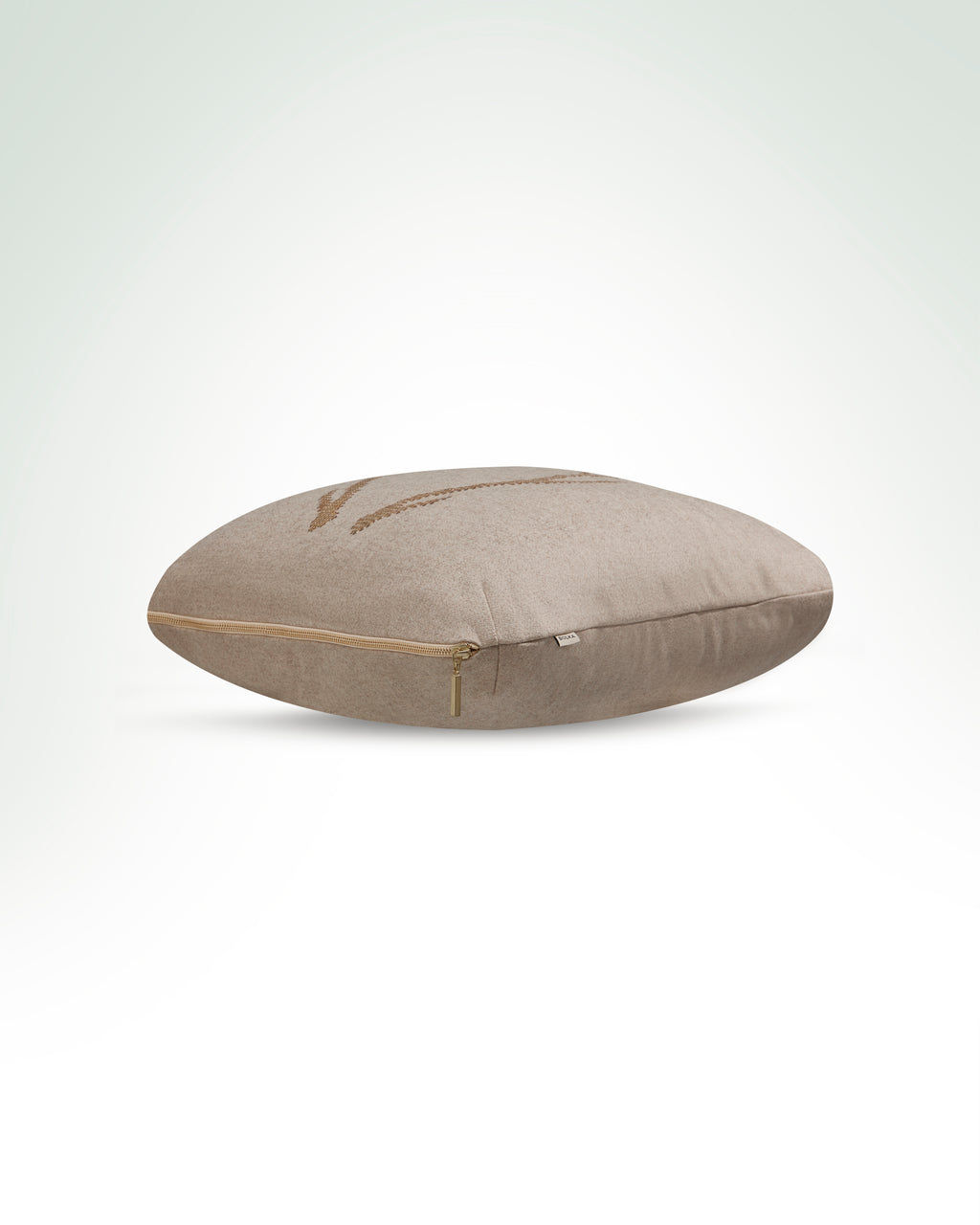 antlers highland fog wool cushion <br> <i> a crown renewed</i>