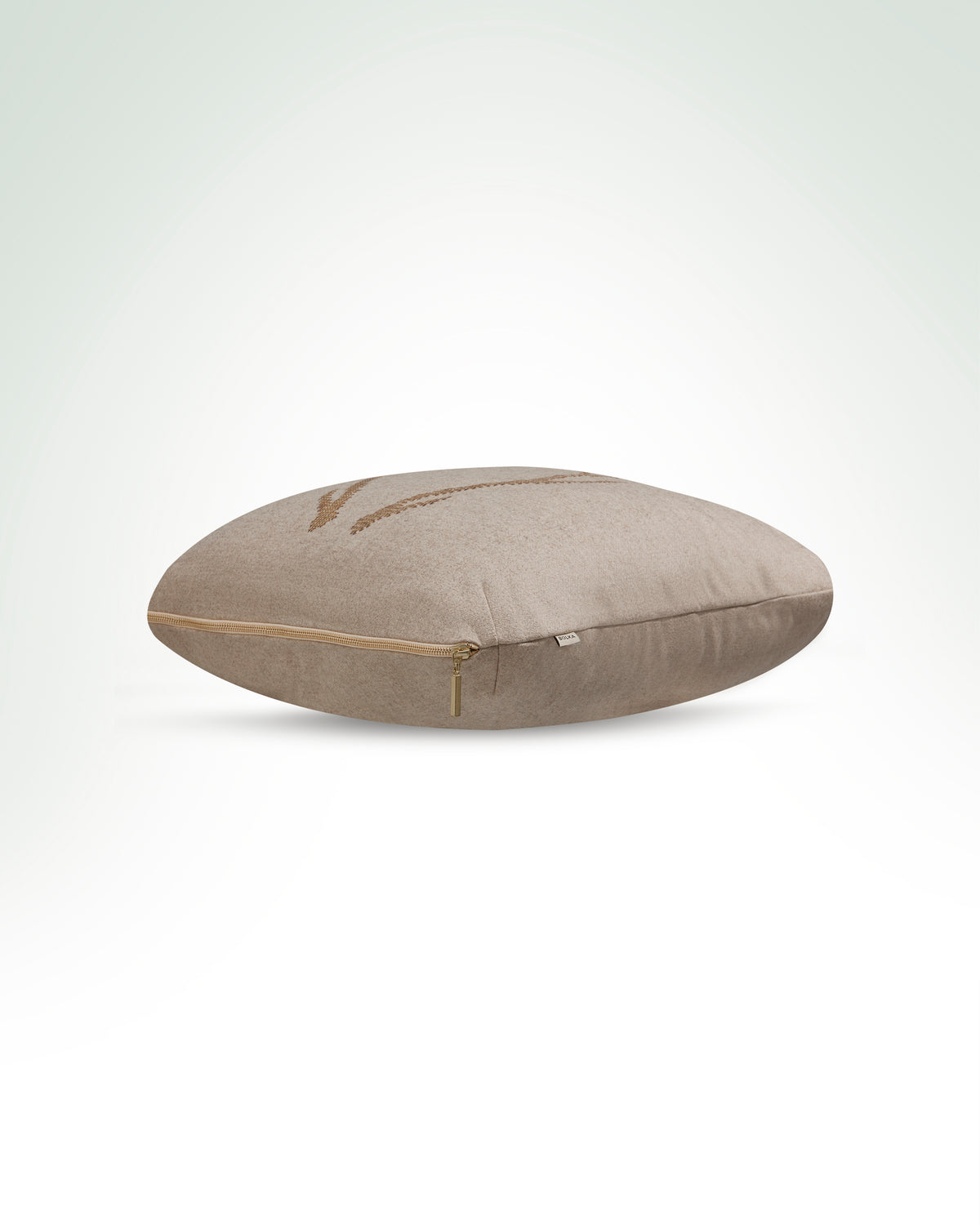 antlers highland fog wool cushion <br> <i> a crown renewed</i>