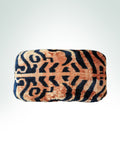 tiger's mantle reversible ikat cushion