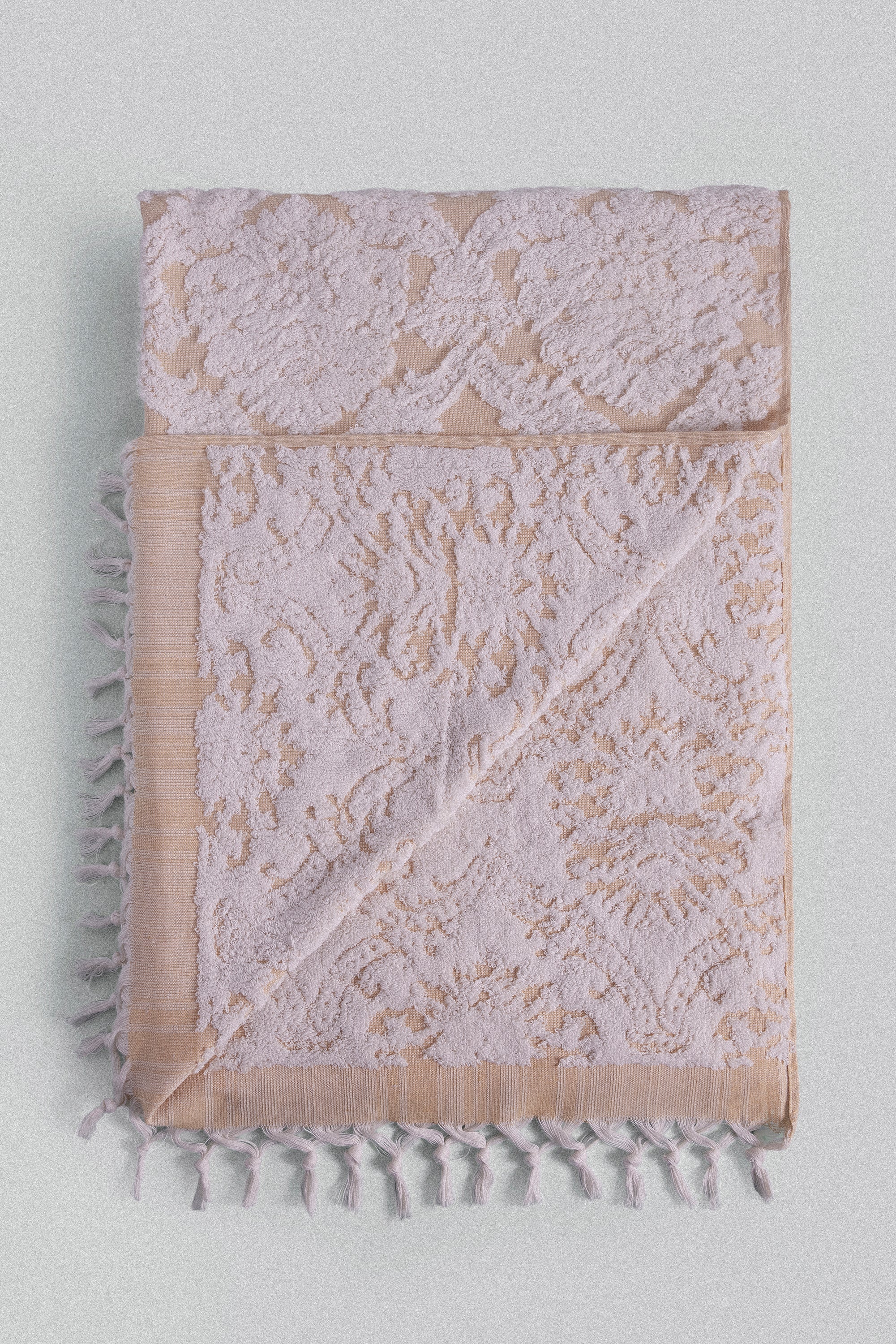 Carnation towel saffron haze